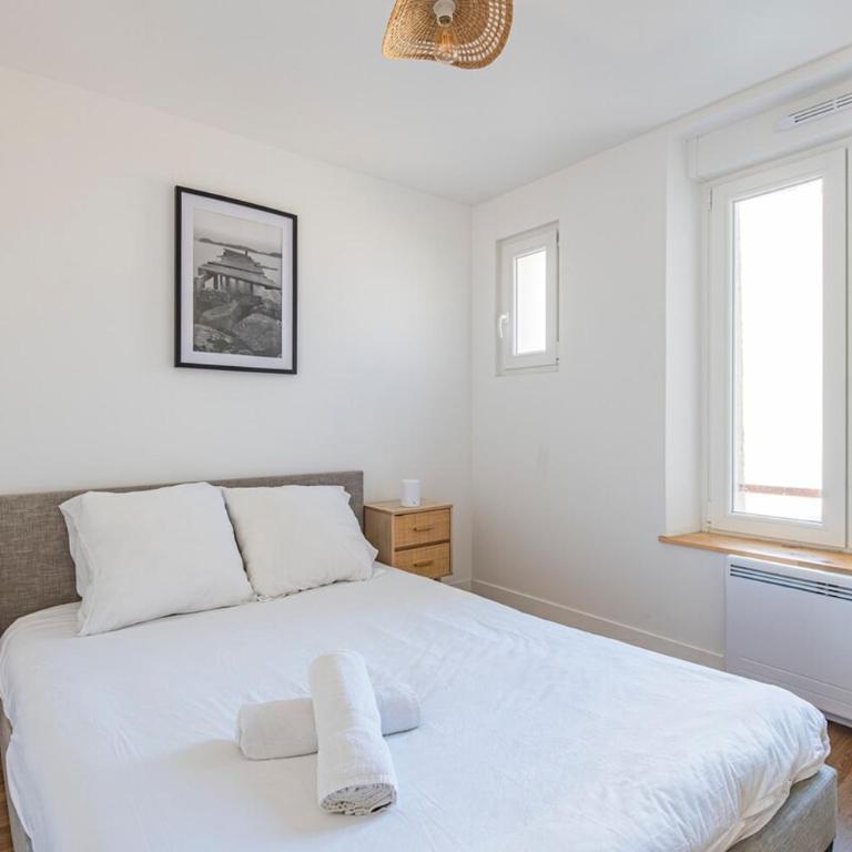 Charmant Appartement à Reims 4 Personnes, Wi-Fi, Climatisation & Confort - Apartamento de 2 dormitorios - 8