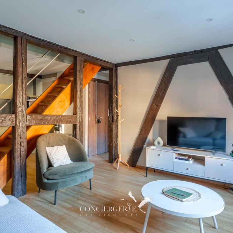 Pistachio Duplex Apartment - Hypercentre Colmar - Appartement 2 Chambres - 1