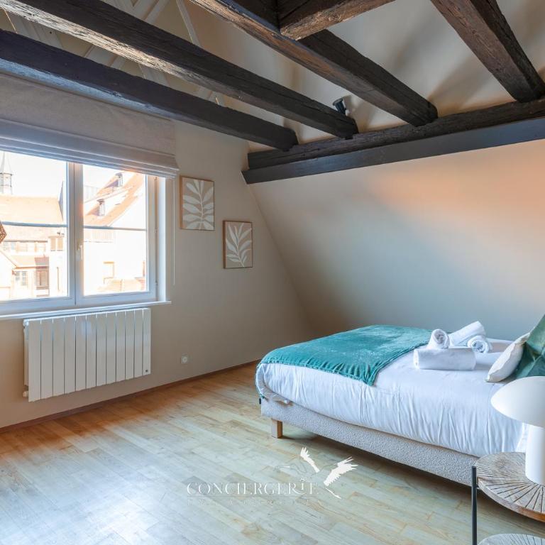 Pistachio Duplex Apartment - Hypercentre Colmar - Appartement 2 Chambres - 13