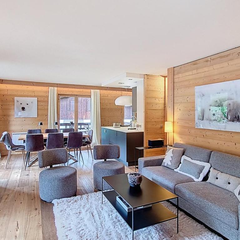 Rochebrune- Superbe appartement de 80 m2 offrant un cadre élégant- 8 personnes - Appartamento - 2