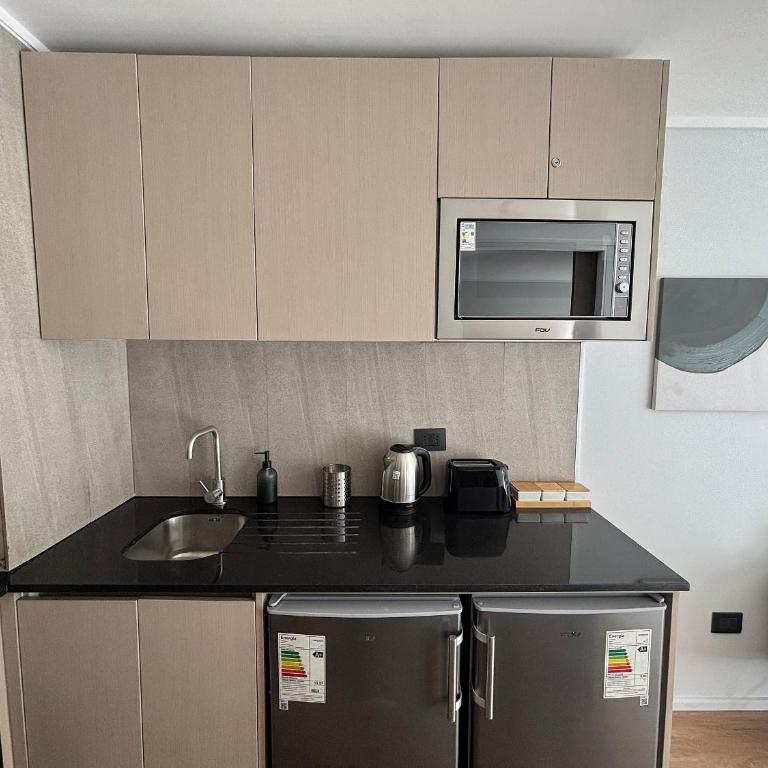 Depto Céntrico A Pasos Del Metro - One-Bedroom Apartment - 19