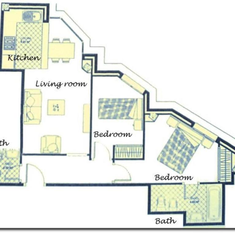 a 400m Plaza Nogalera Torremolinos 2 Dorm 4 pax - Apartamento de 2 dormitorios - 22