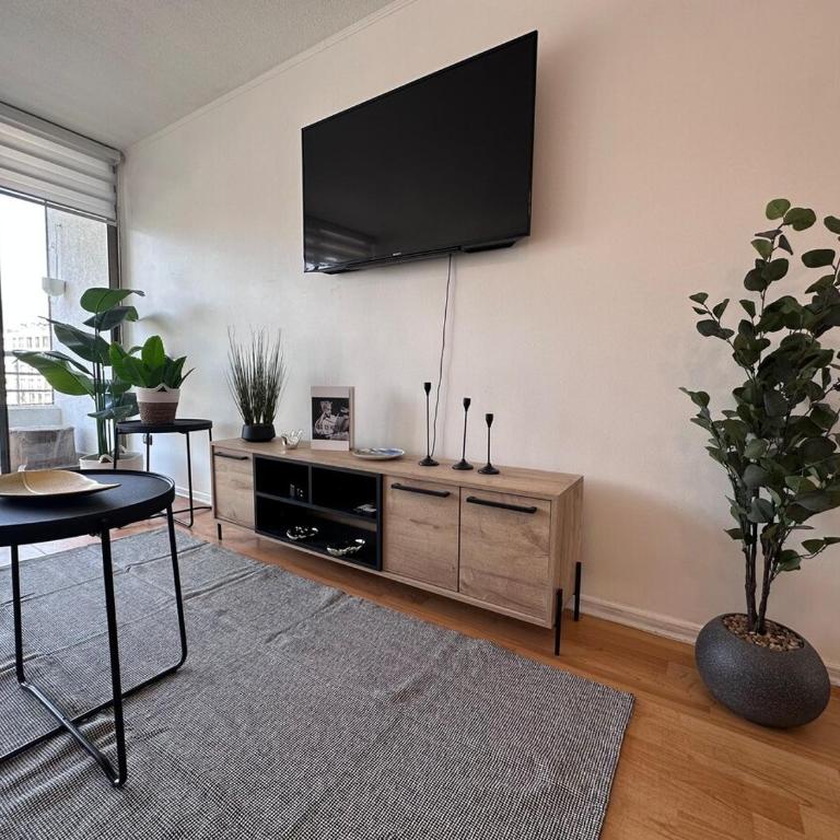 Moderno departamento a pasos de el Movistar arena - Three-Bedroom Apartment - 18
