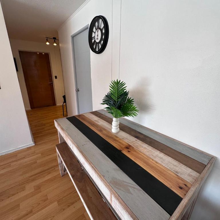 Moderno departamento a pasos de el Movistar arena - Three-Bedroom Apartment - 36