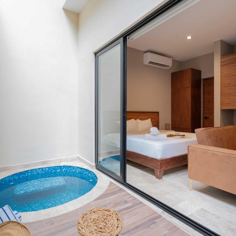 Loft with private pool - One-Bedroom Apartment - 6