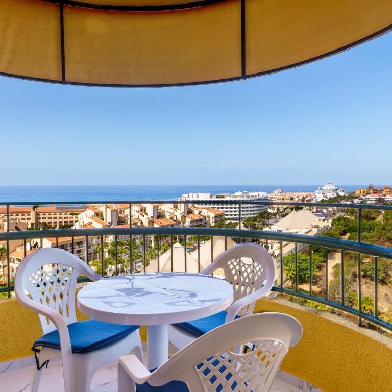 Suntower Arona - Seaviews & Pool - next to beach - Apartamento de 1 dormitorio con balcón y vistas al mar - 7