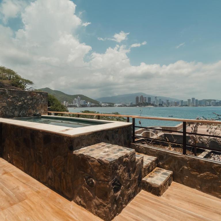 Perla Roca Hotel Boutique - Beach Front - Double Room with Balcony and Sea View - 7