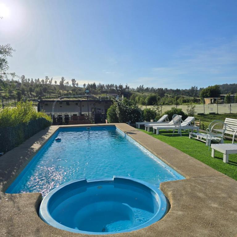 Casa con tinaja,Piscina y Quincho a 40 min de Con con - Two-Bedroom House - 2