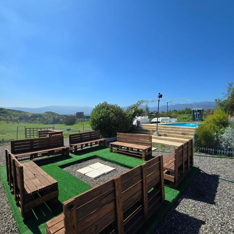 Casa con tinaja,Piscina y Quincho a 40 min de Con con - Two-Bedroom House - 11