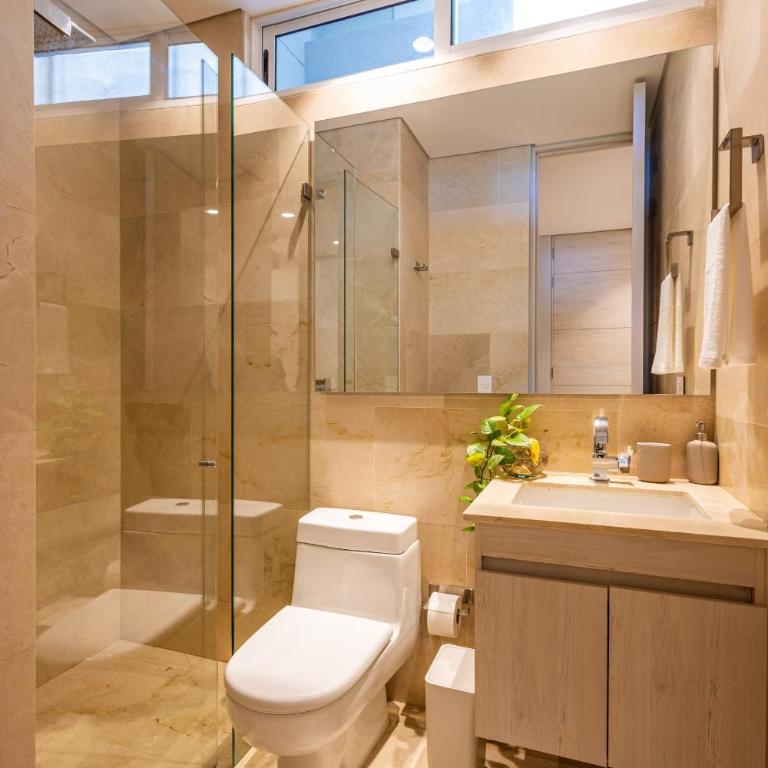 4BR Seaview Apartment at Calablanca D5 - Four-Bedroom Apartment - 29