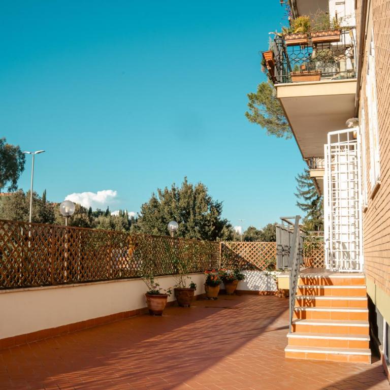 Domus Aurelia Colibrì Comfort & Terrace - Appartamento con 3 Camere da Letto e con Balcone - 26
