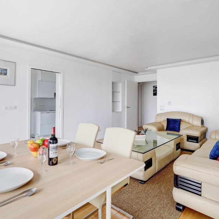 Suite Mitterand, Penthouse Parisien avec balcon - Appartement 2 Chambres - 8
