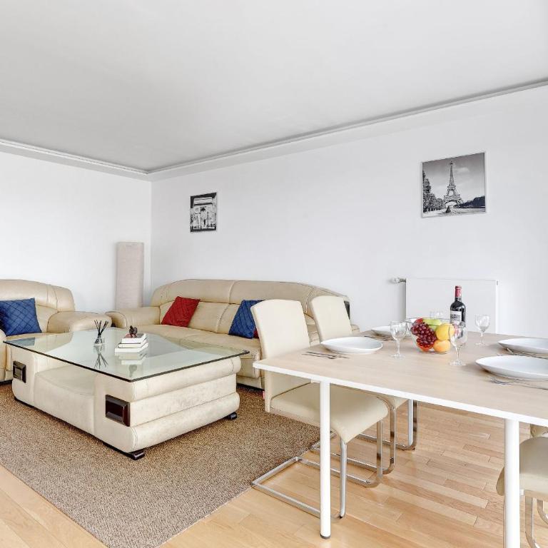 Suite Mitterand, Penthouse Parisien avec balcon - Appartement 2 Chambres - 11