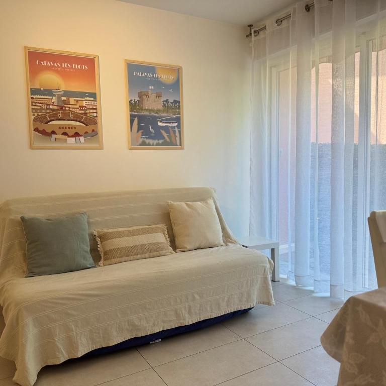 Les Soleillades - T2 cosy pour 4 pers - Piscine, parking privé, à 100m de la plage - LaConciergerieByNina - Appartement 1 Chambre - 3