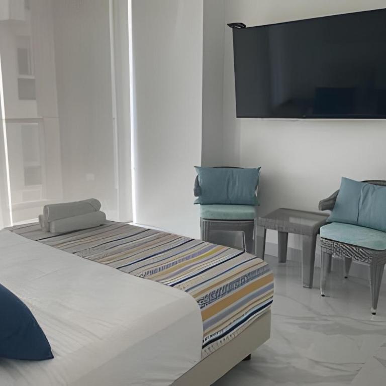Apartamento santa marta sui bello horizonte+playa+ac+pool+beach - Apartment with View - 3