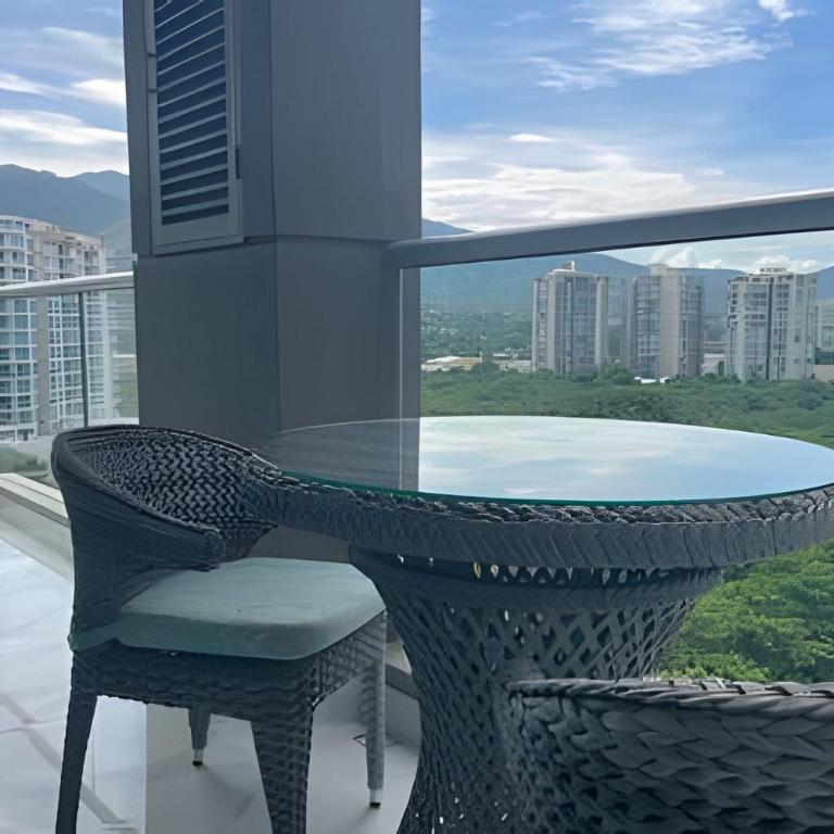 Apartamento santa marta sui bello horizonte+playa+ac+pool+beach - Apartment with View - 31