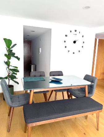depto con alberca zona condesa - Three-Bedroom Deluxe Apartment - 9