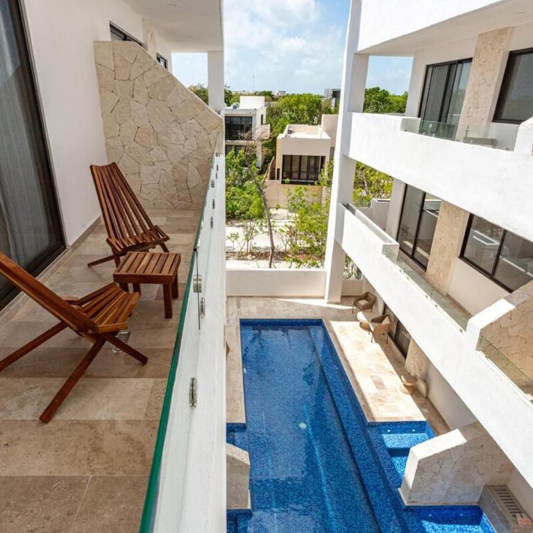Modern Apartment with Pool in Tulum, 1 Bedroom - One-Bedroom Apartment - 3