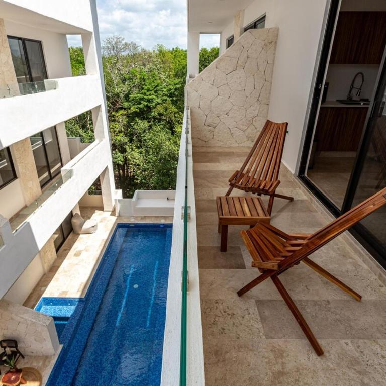 Modern Apartment with Pool in Tulum, 1 Bedroom - One-Bedroom Apartment - 30