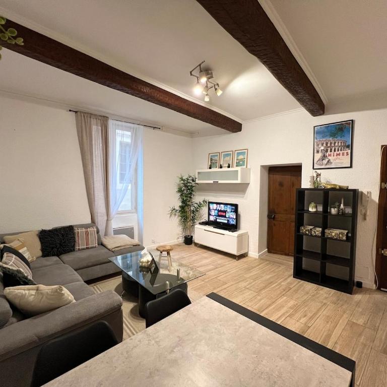 Cozy Apartment Centre Nîmes - Plaza Nemausus - Two-Bedroom Apartment - 4