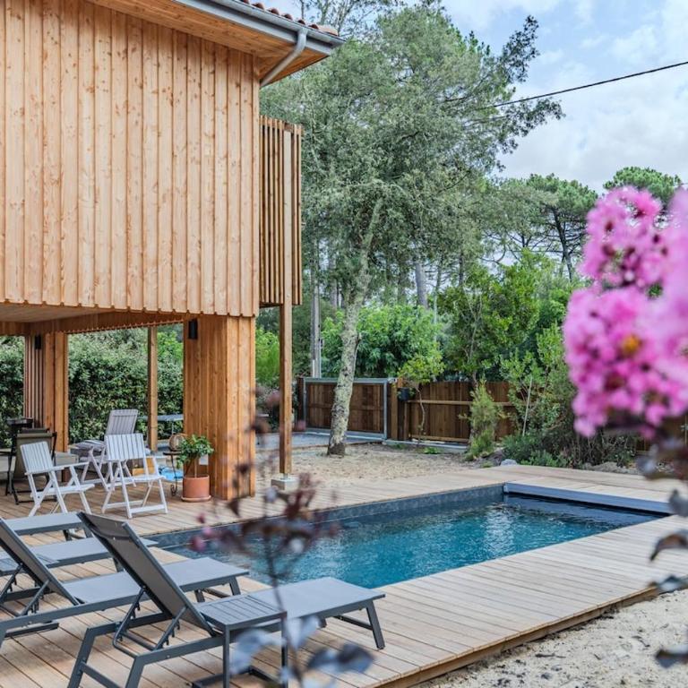 Villa 10 pers à Carreyre, piscine chauffée, clim - Villa - 2
