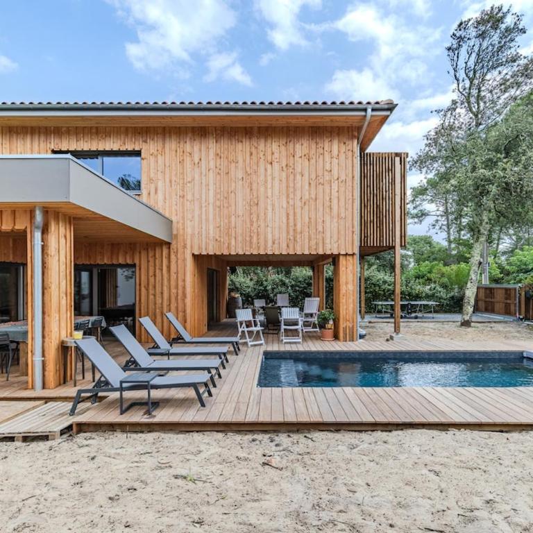 Villa 10 pers à Carreyre, piscine chauffée, clim - Villa - 3