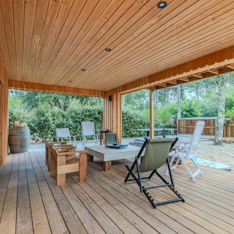 Villa 10 pers à Carreyre, piscine chauffée, clim - Villa - 35