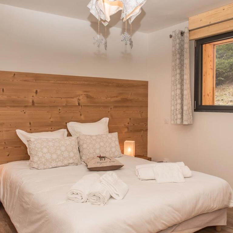 Magnifique gîte 4 étoiles pour 6p avec 3 chambres, accès Jacuzzi - Appartement 3 Chambres avec Vue sur la Montagne - 11
