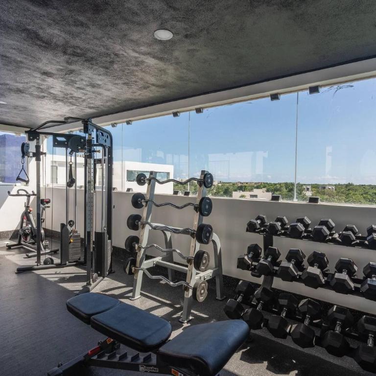 Modern and bright Rooftop pools gym cowork - Apartment - 31