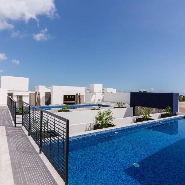 Modern and bright Rooftop pools gym cowork - Apartment - 37
