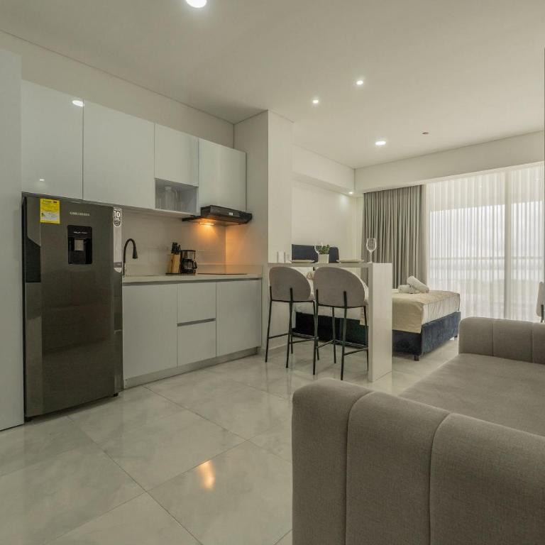 Cartagena Beach Resort 1640 - Estudio Deluxe con cama grande - 14