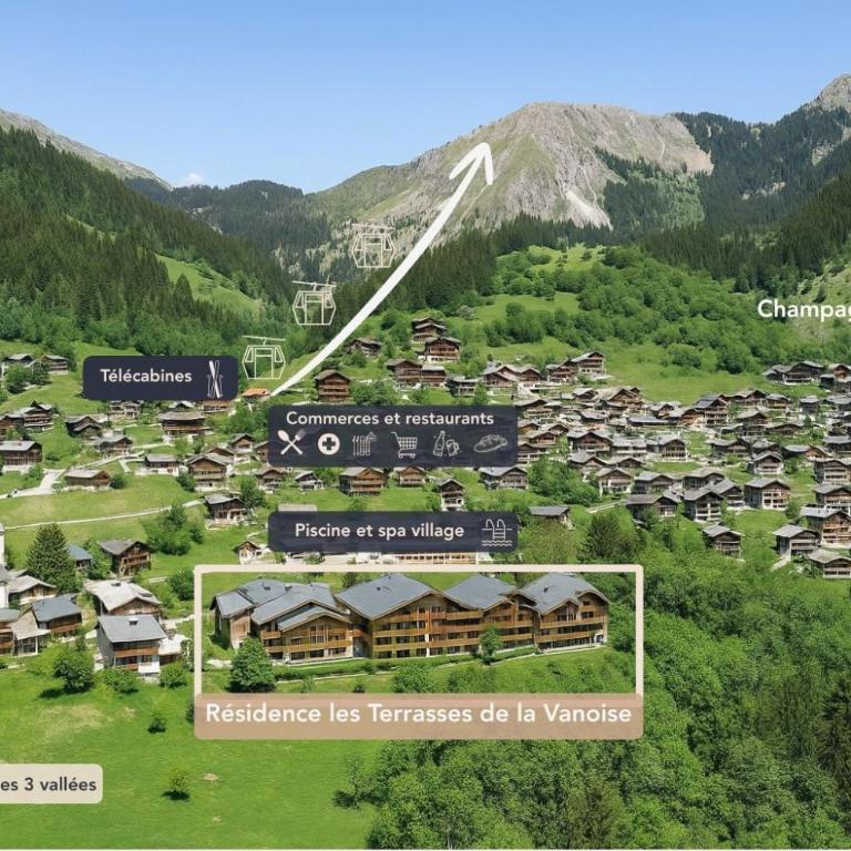 Bellecôte – superbe appartement chaleureux vue montagne - Appartement Supérieur avec Balcon - 16