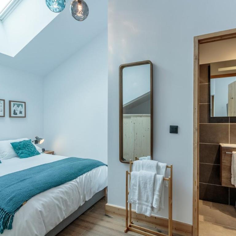 Bellecôte – superbe appartement chaleureux vue montagne - Appartement Supérieur avec Balcon - 23