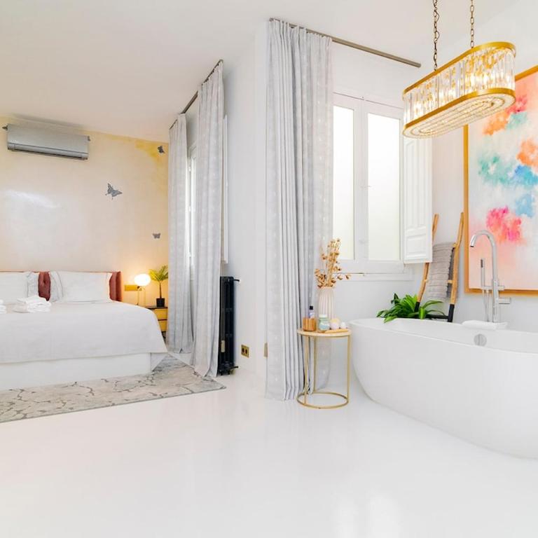 Luxury Golden Apartamento a solo pasos de Gran Vía - Two-Bedroom Apartment - 8
