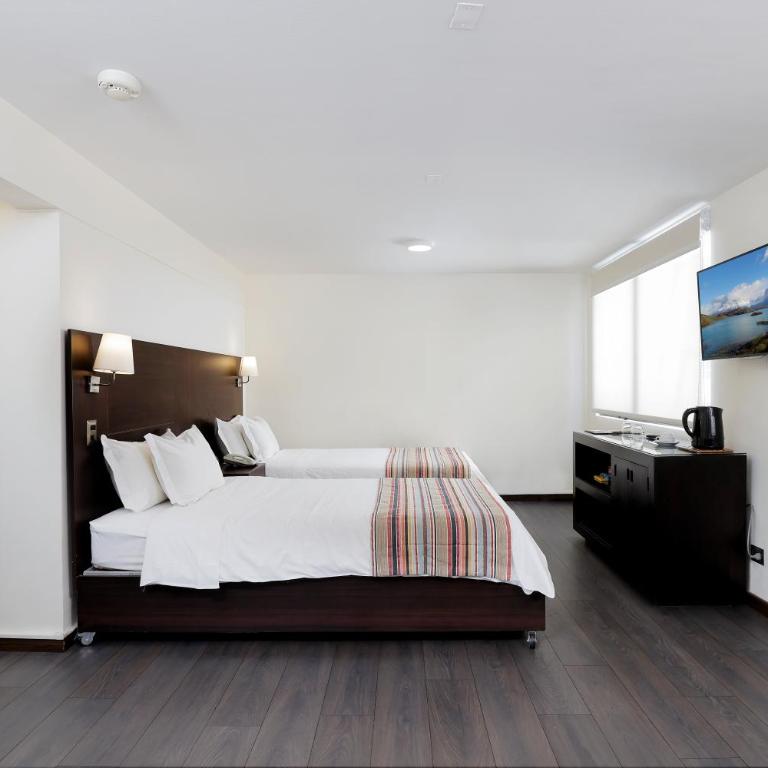 MR Express (ex Hotel Neruda Express) - Habitación Doble Estándar - 2 camas - 5