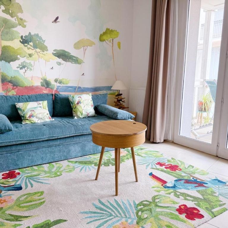 Escale balnéaire 200m plage Centre Gare Palais des congrès - Apartment mit 2 Schlafzimmern - 1