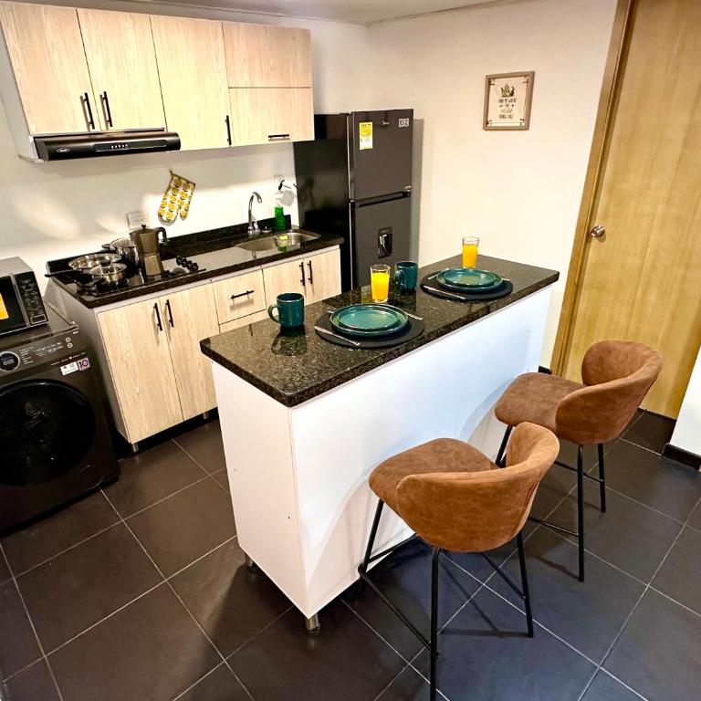 Nogal club, fast wifi 3 Rooms great location - Apartamento de 3 dormitorios - 12