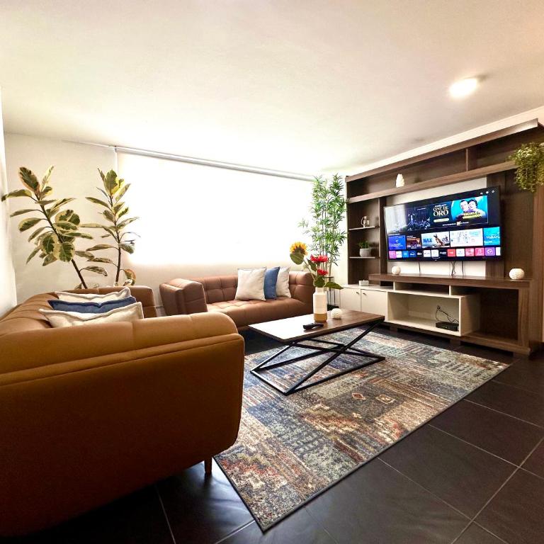 Nogal club, fast wifi 3 Rooms great location - Apartamento de 3 dormitorios - 18