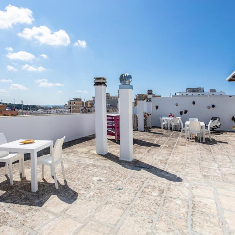 Camere Center House Gallipoli - Camera Matrimoniale con Terrazza - 7