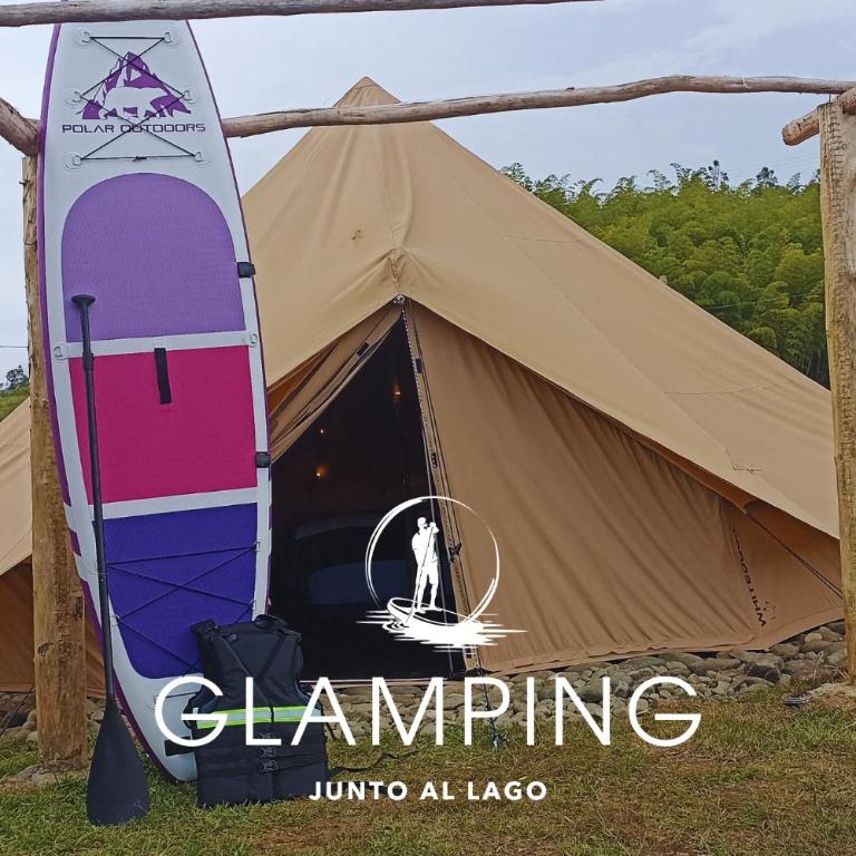 Glamping & Cabaña con Paddle, ducha al aire libre, Pet-friendly - Oasis junto al Lago - Tienda - 11