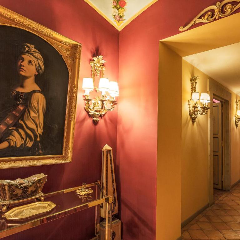 Baroque Palazzo with Original Old Master Painting, Near Piazza Navona - Casa con 1 Camera da Letto - 12