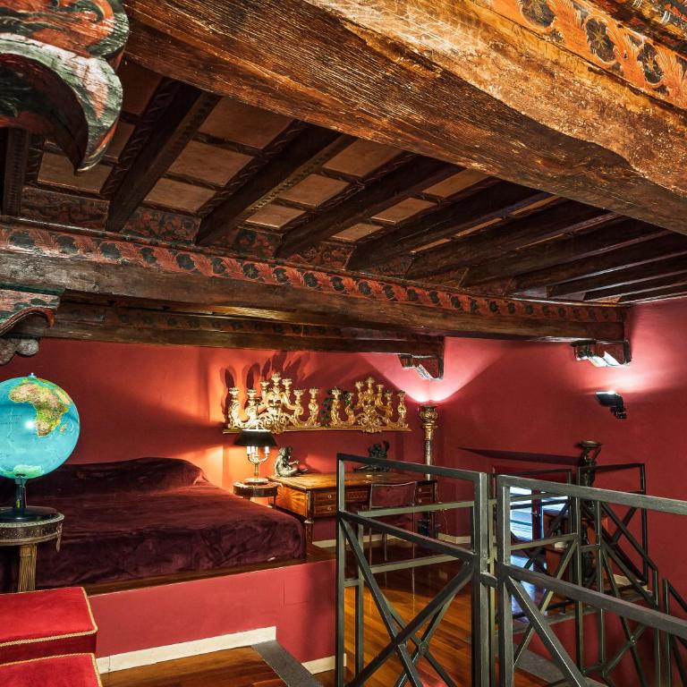 Baroque Palazzo with Original Old Master Painting, Near Piazza Navona - Casa con 1 Camera da Letto - 26