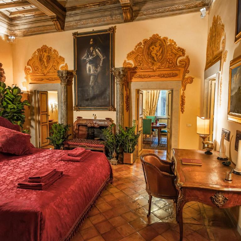 Baroque Palazzo with Original Old Master Painting, Near Piazza Navona - Casa con 1 Camera da Letto - 16