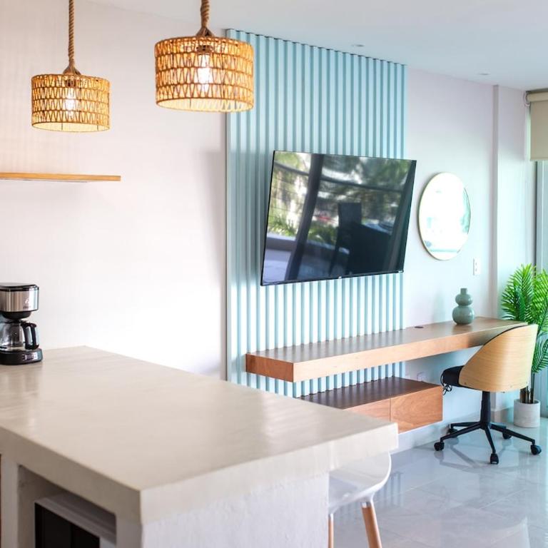 Ocean view - Studio in front of Nuevo Vallarta beach - Apartamento de 1 dormitorio - 22