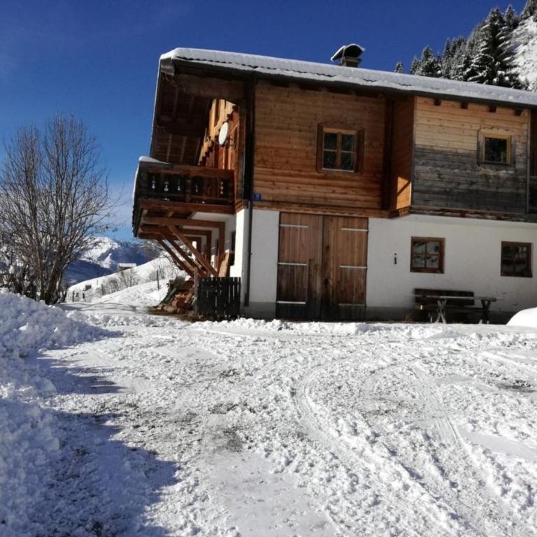 Achthütte Großarl Urige Almhütte in Traumlage mit Infrarotkabine, Garten & Bergpanorama - Ferienhaus - 1