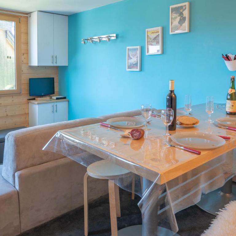 Studio cabine vue montagne au pied des pistes & commerces - Appartamento con 1 Camera da Letto - 15