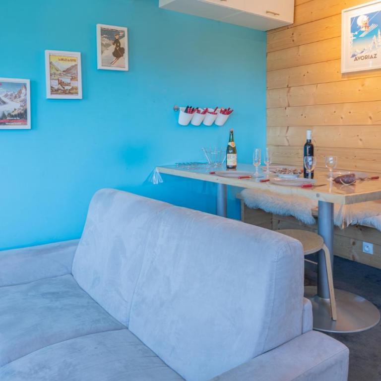 Studio cabine vue montagne au pied des pistes & commerces - Appartamento con 1 Camera da Letto - 18