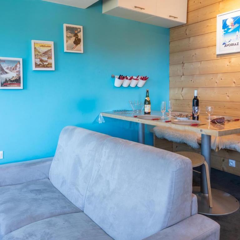 Studio cabine vue montagne au pied des pistes & commerces - Appartamento con 1 Camera da Letto - 9