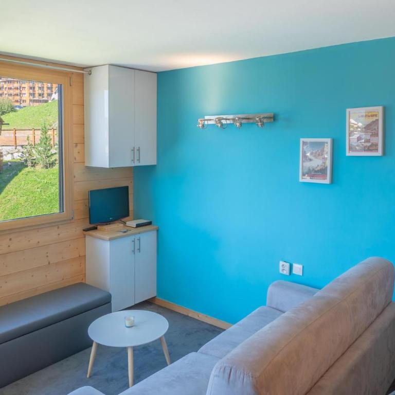 Studio cabine vue montagne au pied des pistes & commerces - Appartamento con 1 Camera da Letto - 16
