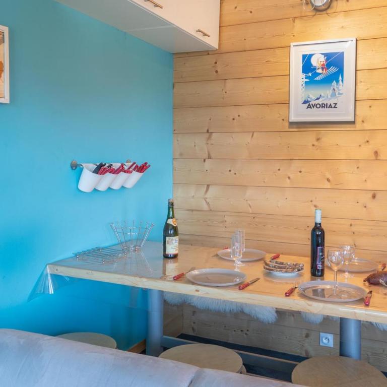 Studio cabine vue montagne au pied des pistes & commerces - Appartamento con 1 Camera da Letto - 17